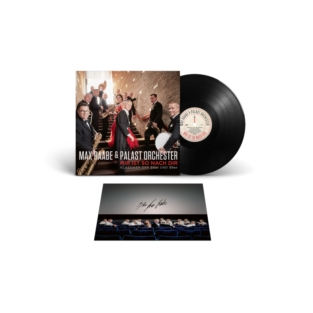 Max Raabe, Palast Orchester Mir ist so nach dir Vinyl + signierte Art Card 316241