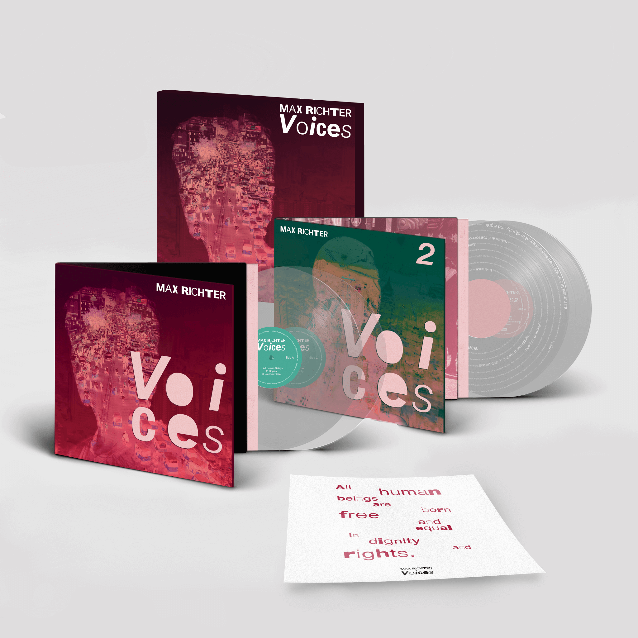 Voices 1&2 (Ltd. Clear 4LP Boxset)