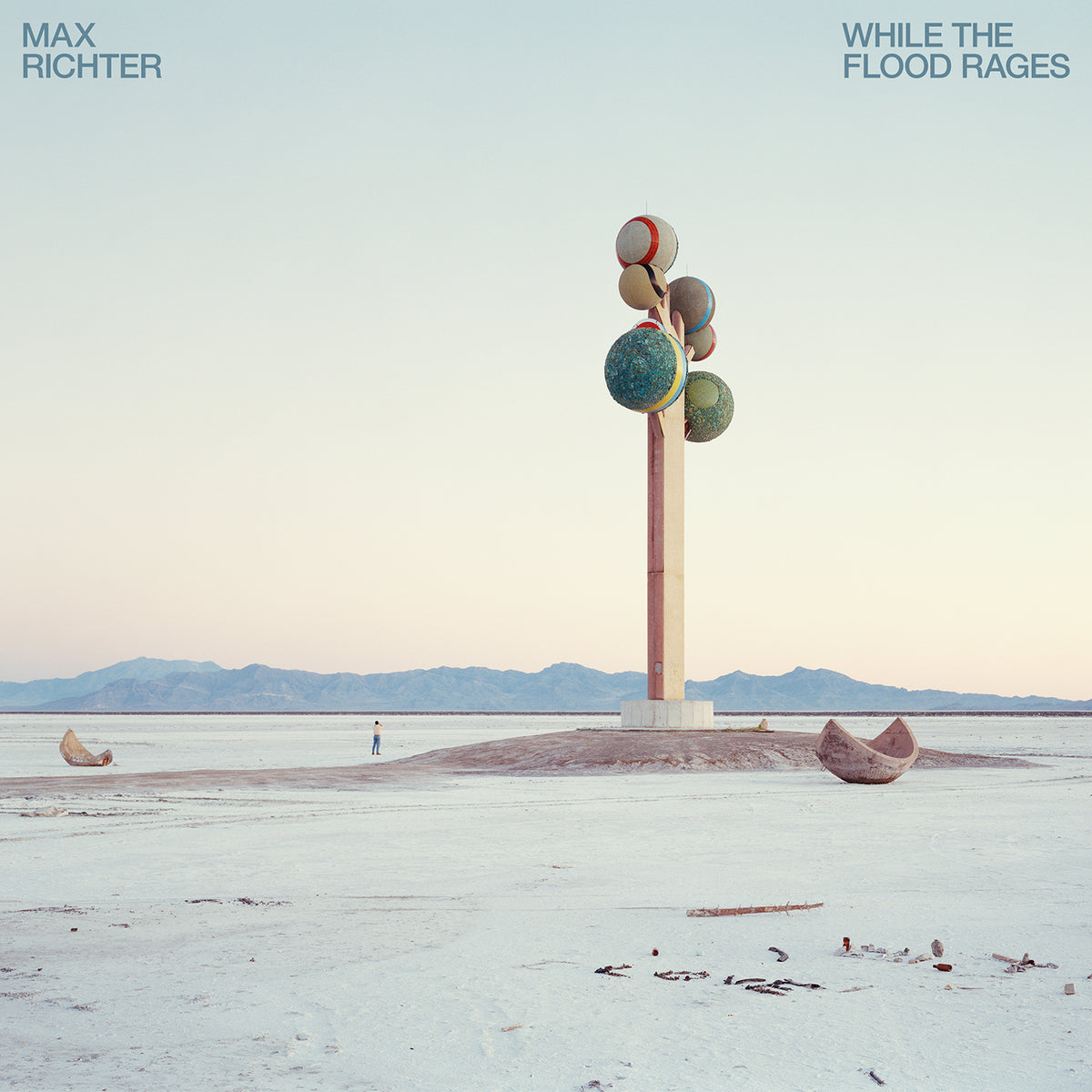Max Richter While The Flood Rages 2-LP Schwarz + Signierte Artcard 462895