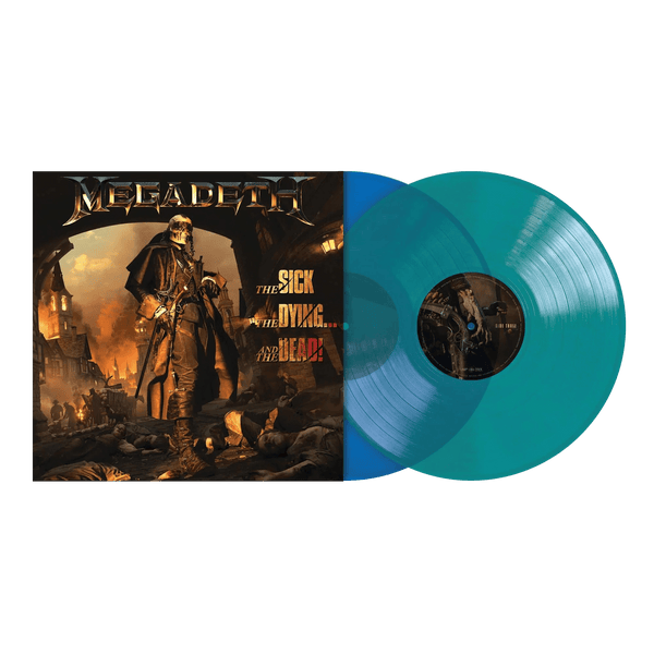 Megadeth - The Sick, The Dying...and the Dead! (Limited Blue Opaque & Green Translucent Vinyl 2LP)