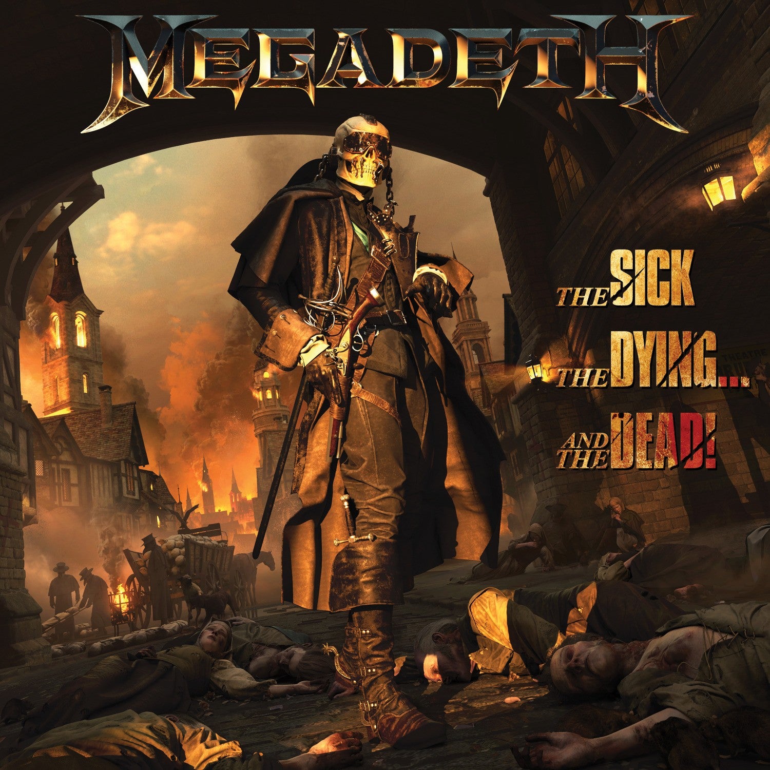 Megadeth The Sick, The Dying...and the Dead! Limited Blue Opaque & Green Translucent Vinyl 2LP 422694