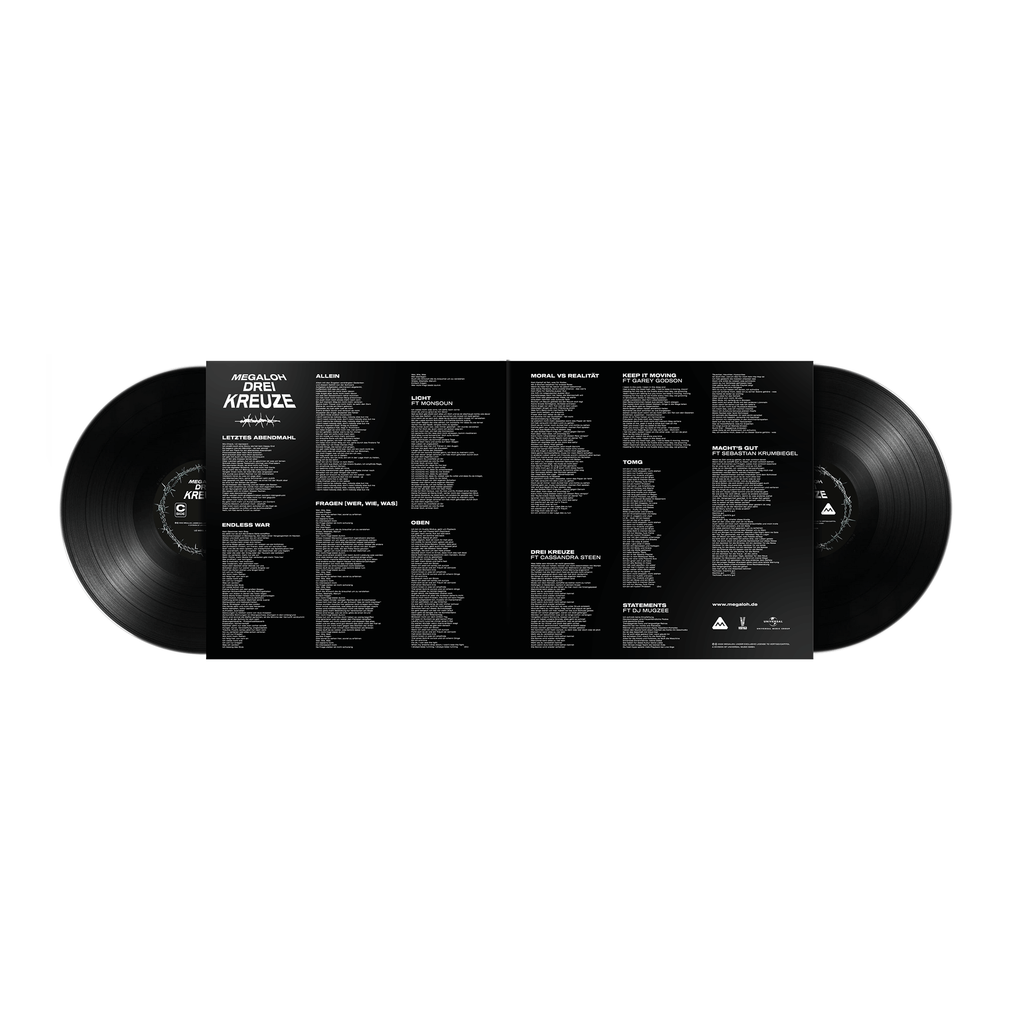 Megaloh Drei Kreuze 2LP 141304
