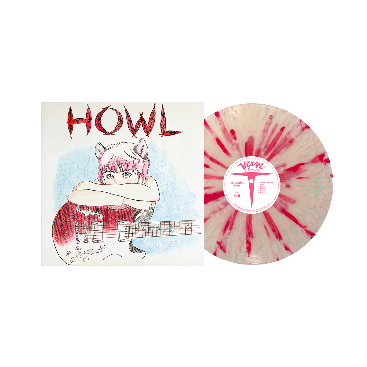Mei Semones Howl Splatter-LP + Sign. Art Card 461651