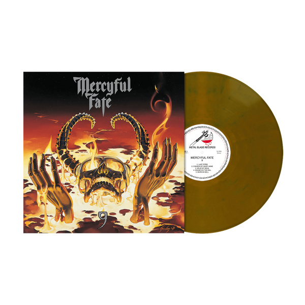 Mercyful Fate - 9 (Ltd. Yellow Ochre w/ Blue Swirls Vinyl + Poster)