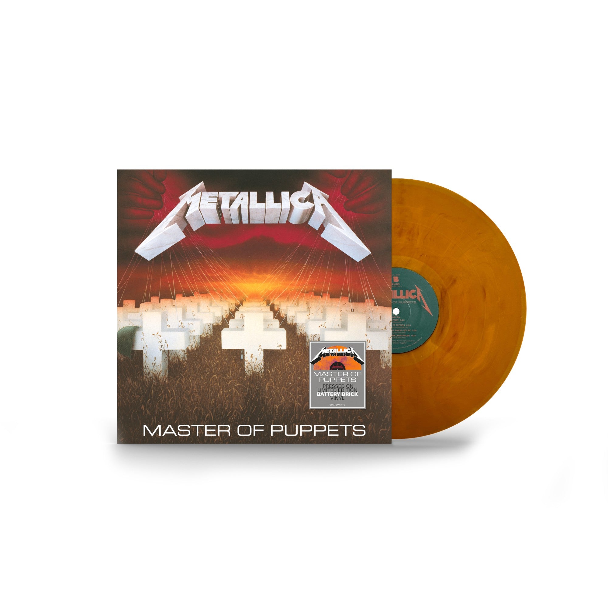 Metallica Master Of Puppets Limited Battery Brick LP 329709