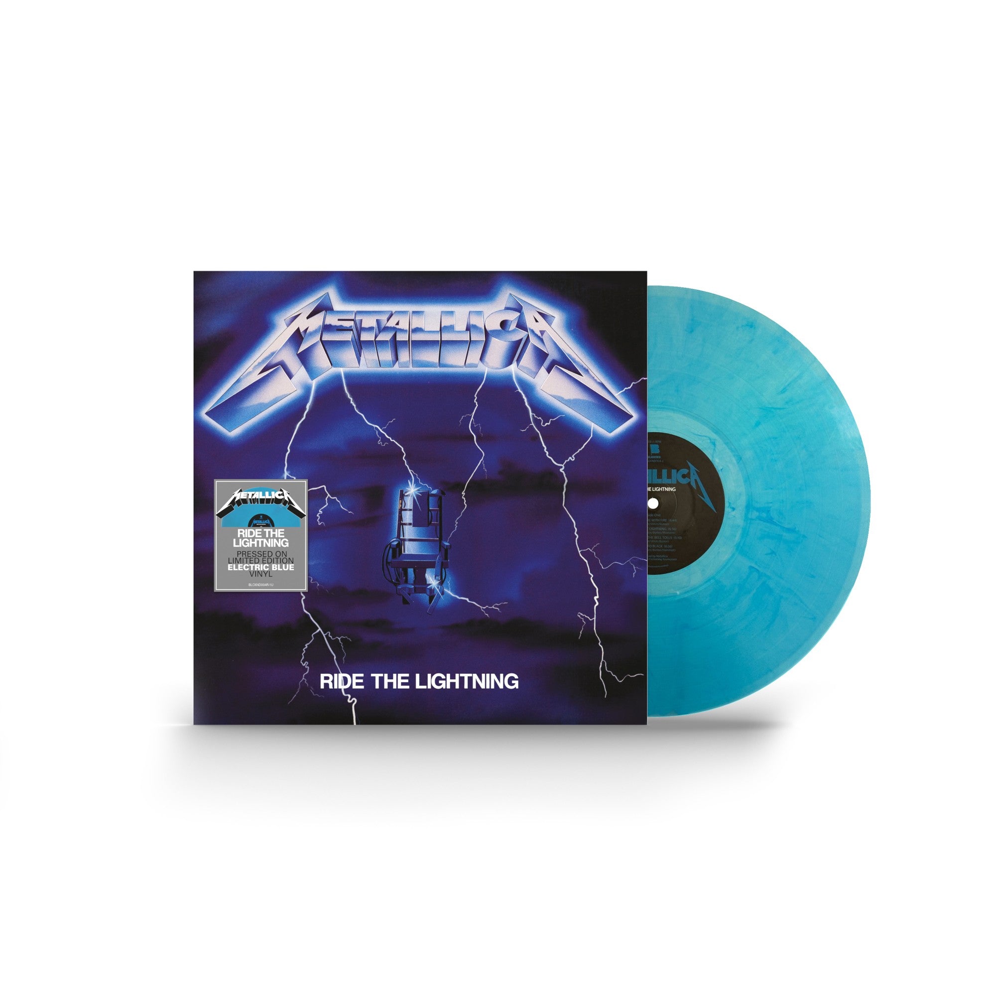 Metallica Ride The Lightning Limited Electric Blue LP 329730