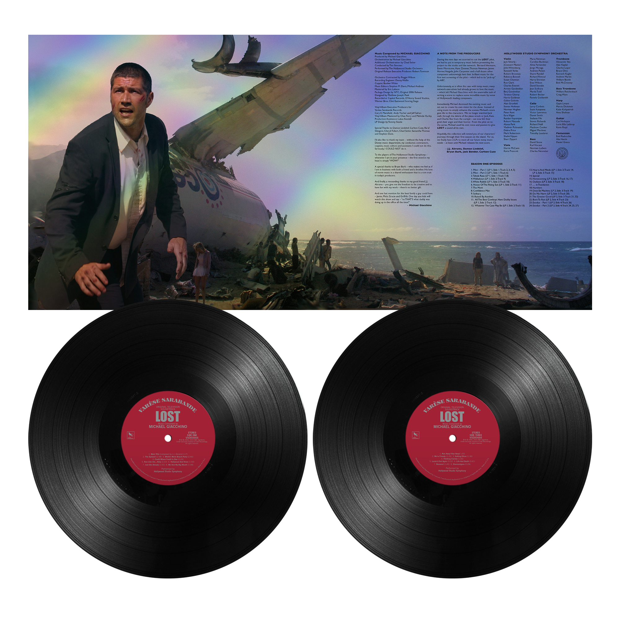 Michael Giacchino Lost 2LP 342405