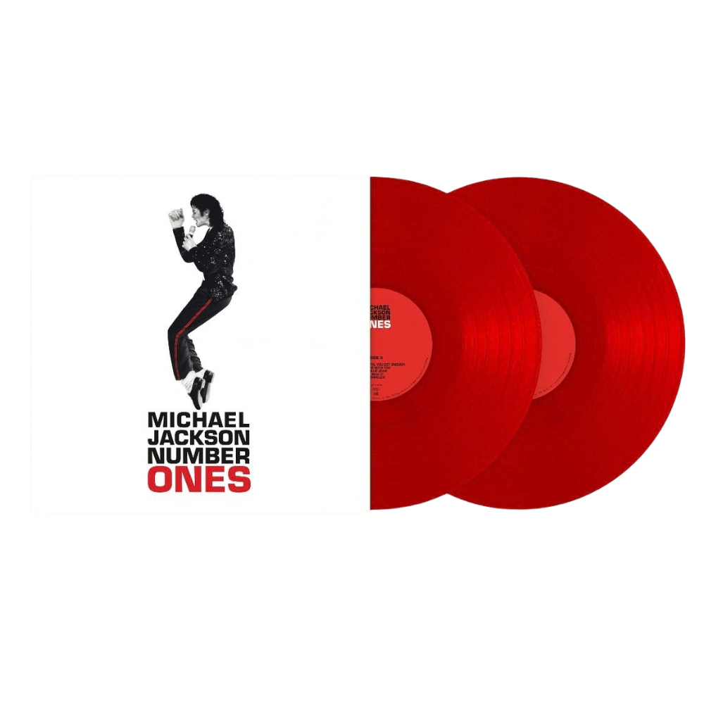Michael Jackson Number Ones Red Vinyl 2LP 437787