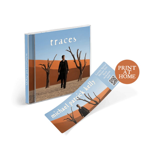 Michael Patrick Kelly - Traces - Album & Loreley Special Matinee Bundle (CD + PrintatHome-Ticket)