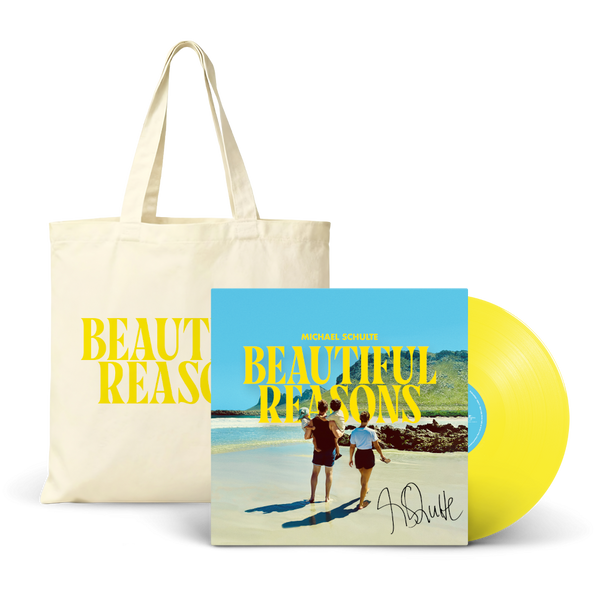 Michael Schulte - Beautiful Reasons (Handsigned Lemon Transparent Vinyl LP + Exclusive Bag)