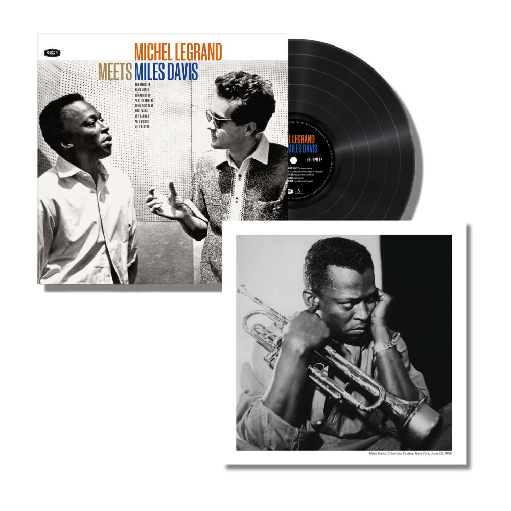 Michel Legrand Michel Legrand meets Miles Davis LP + Art Print 438163