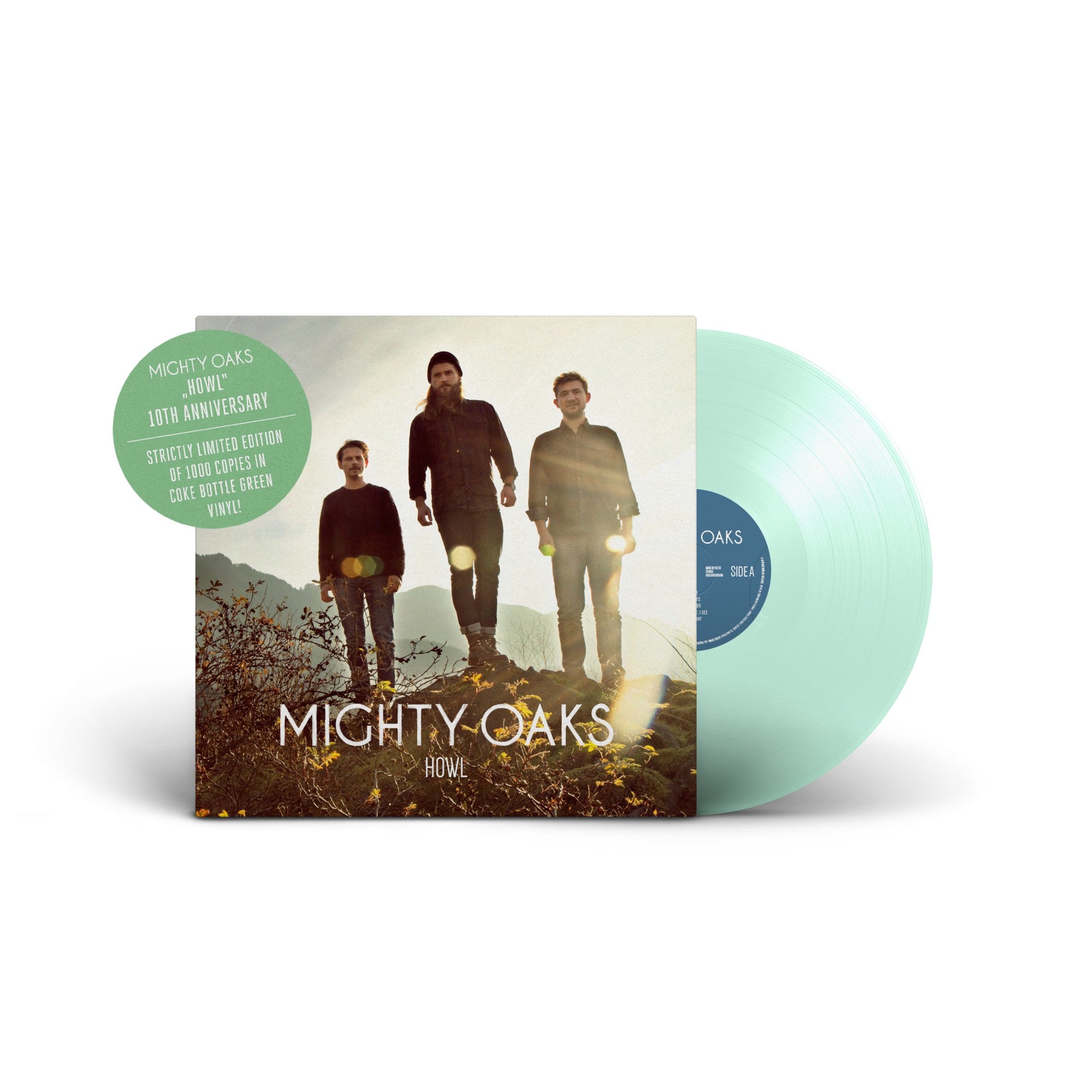 Mighty Oaks Howl (10th Anniversary) Limited Coke Bottle Green Vinyl LP 350045
