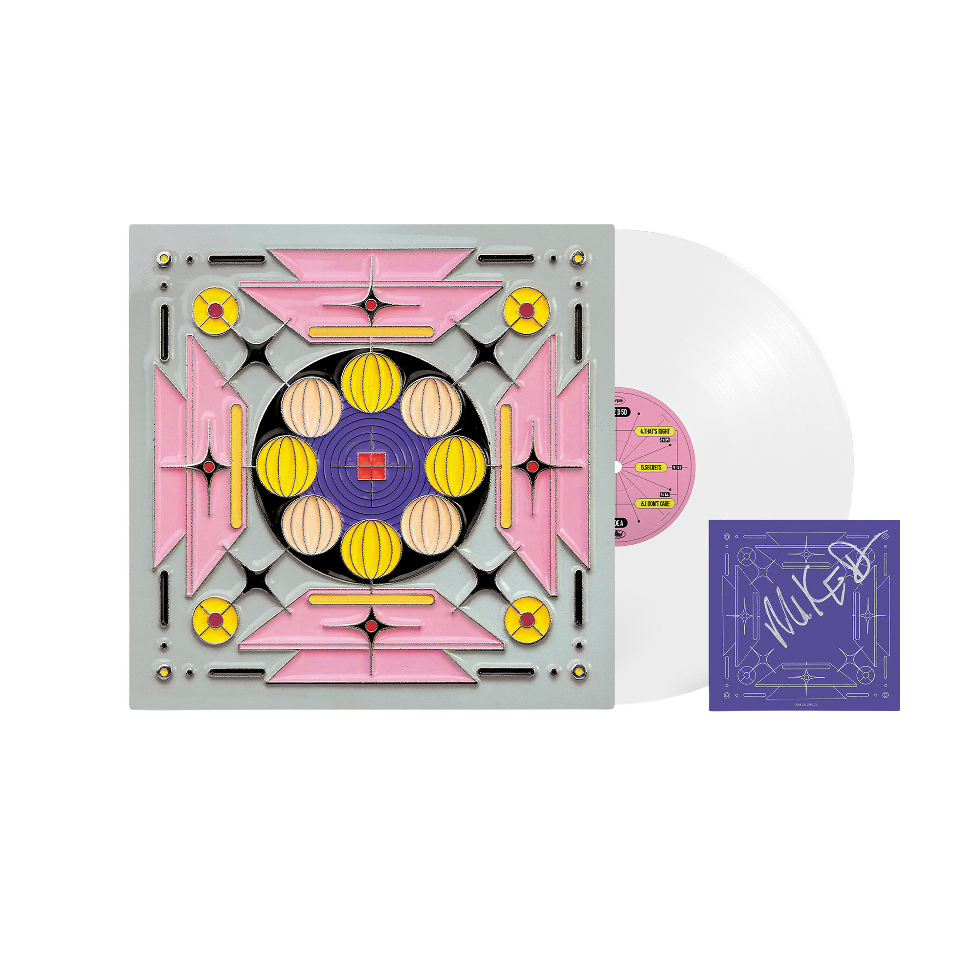 Mike D Thank You Clear Vinyl + Signed Art Card 455505