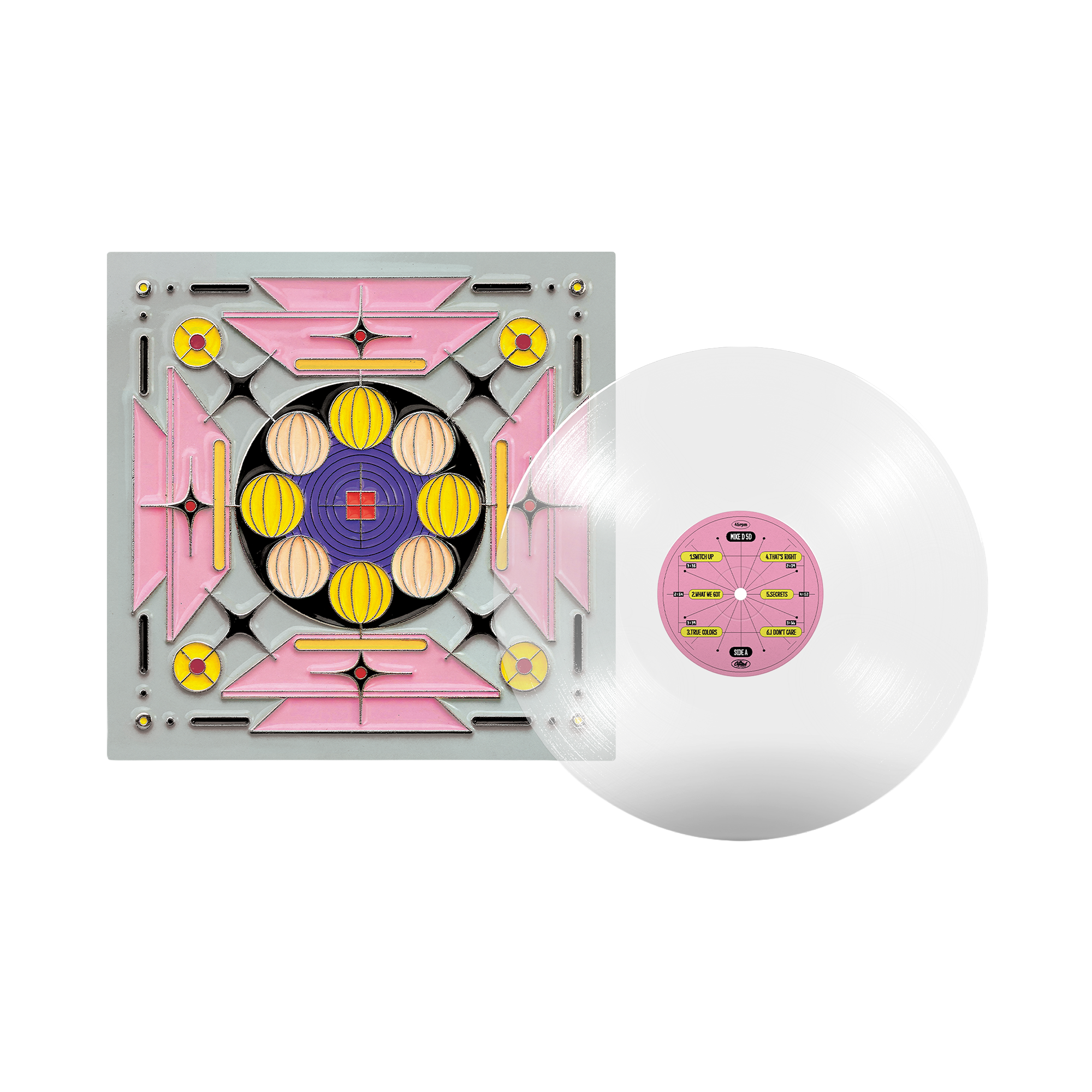 Mike D Thank You Clear Vinyl + Signed Art Card 455555