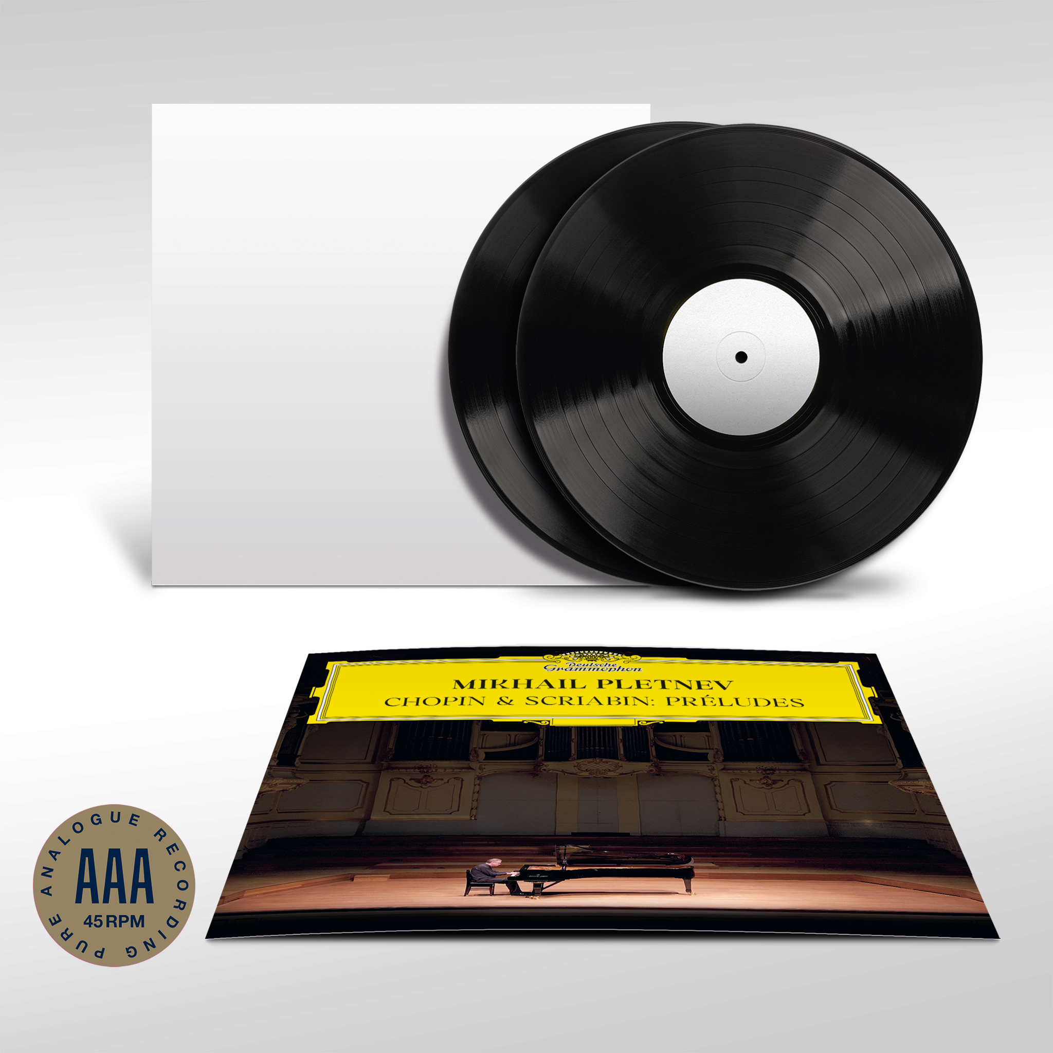 Mikhail Pletnev  Chopin & Scriabin: Préludes 2LP White Label with Covercard 424026