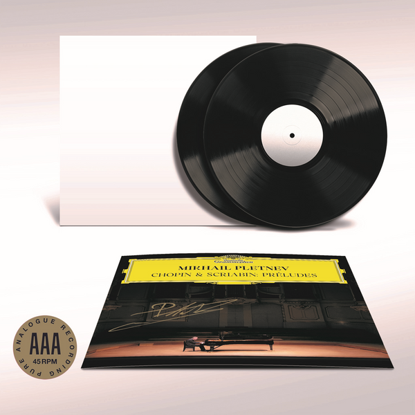 Mikhail Pletnev - Chopin & Scriabin: Préludes (2LP White Label with Signed Covercard (Pure Analogue Recording))