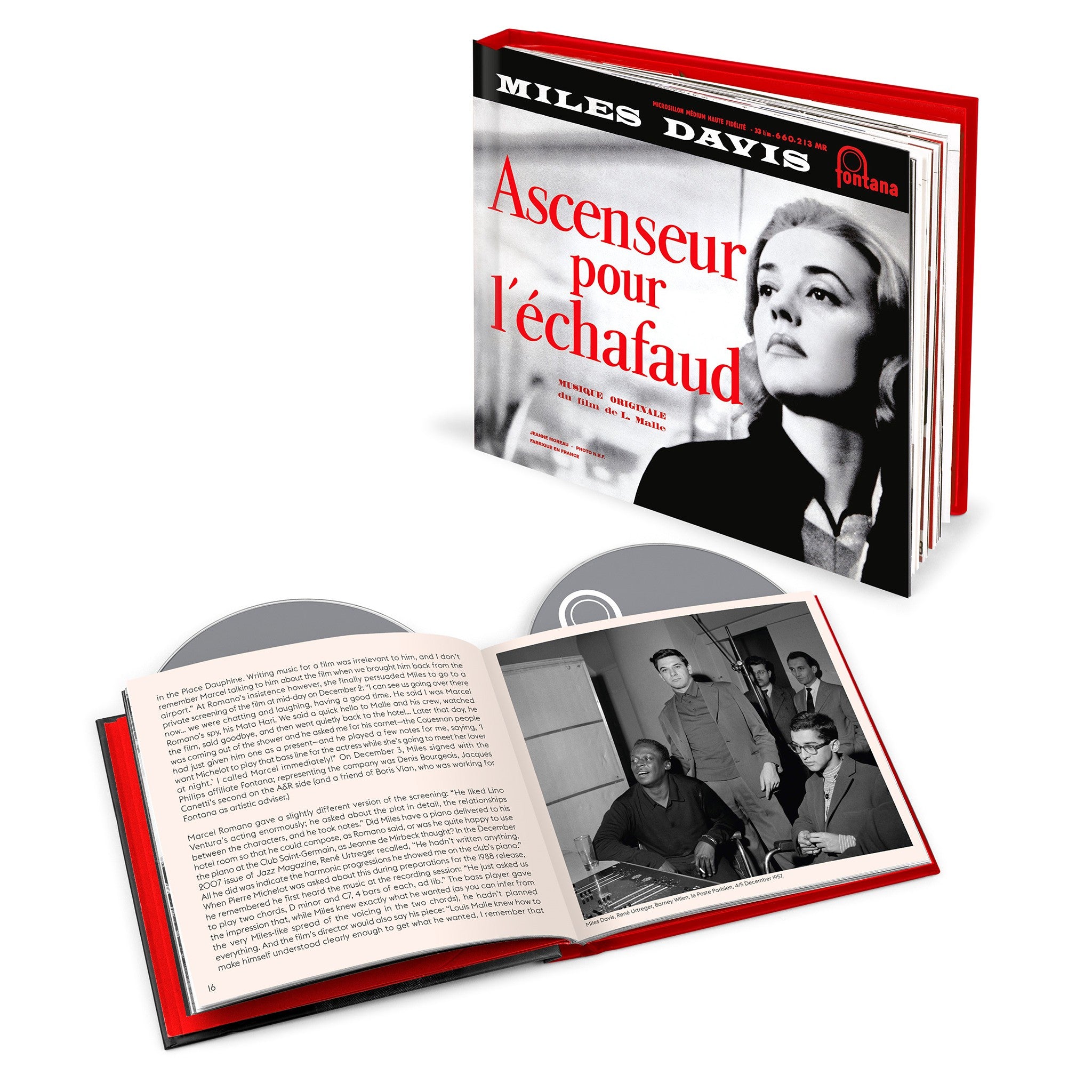 Miles Davis Ascenseur pour l'Échafaud 2CD + Hardcoverbook 444225