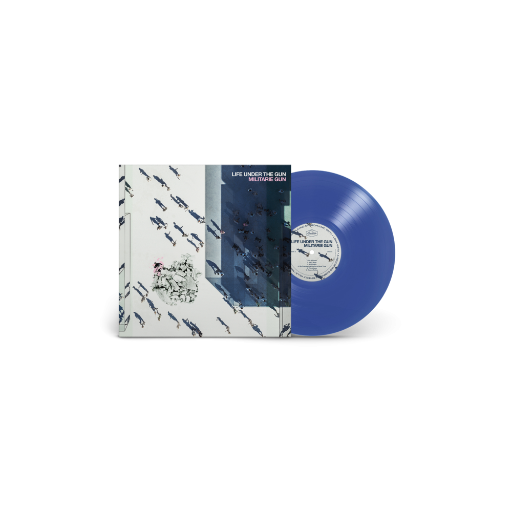 Militarie Gun Life Under The Gun LP - Transparent Curacao Vinyl 332157