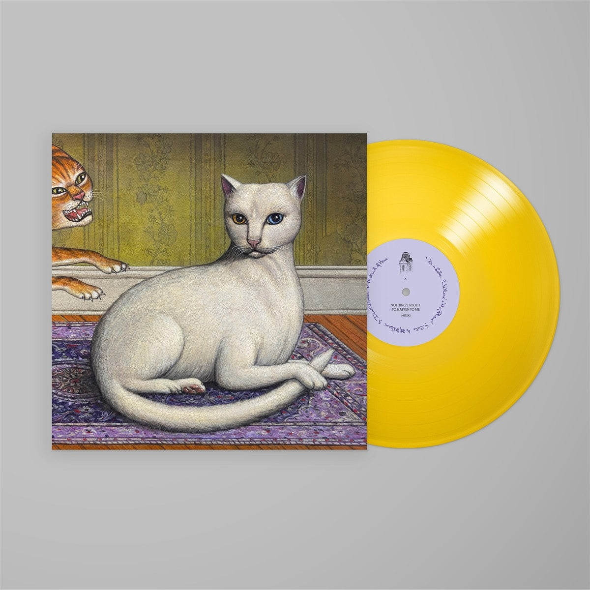 Mitski Nothing's About To Happen To Me (Tansy Yellow Vinyl) Yellow Vinyl LP 436979