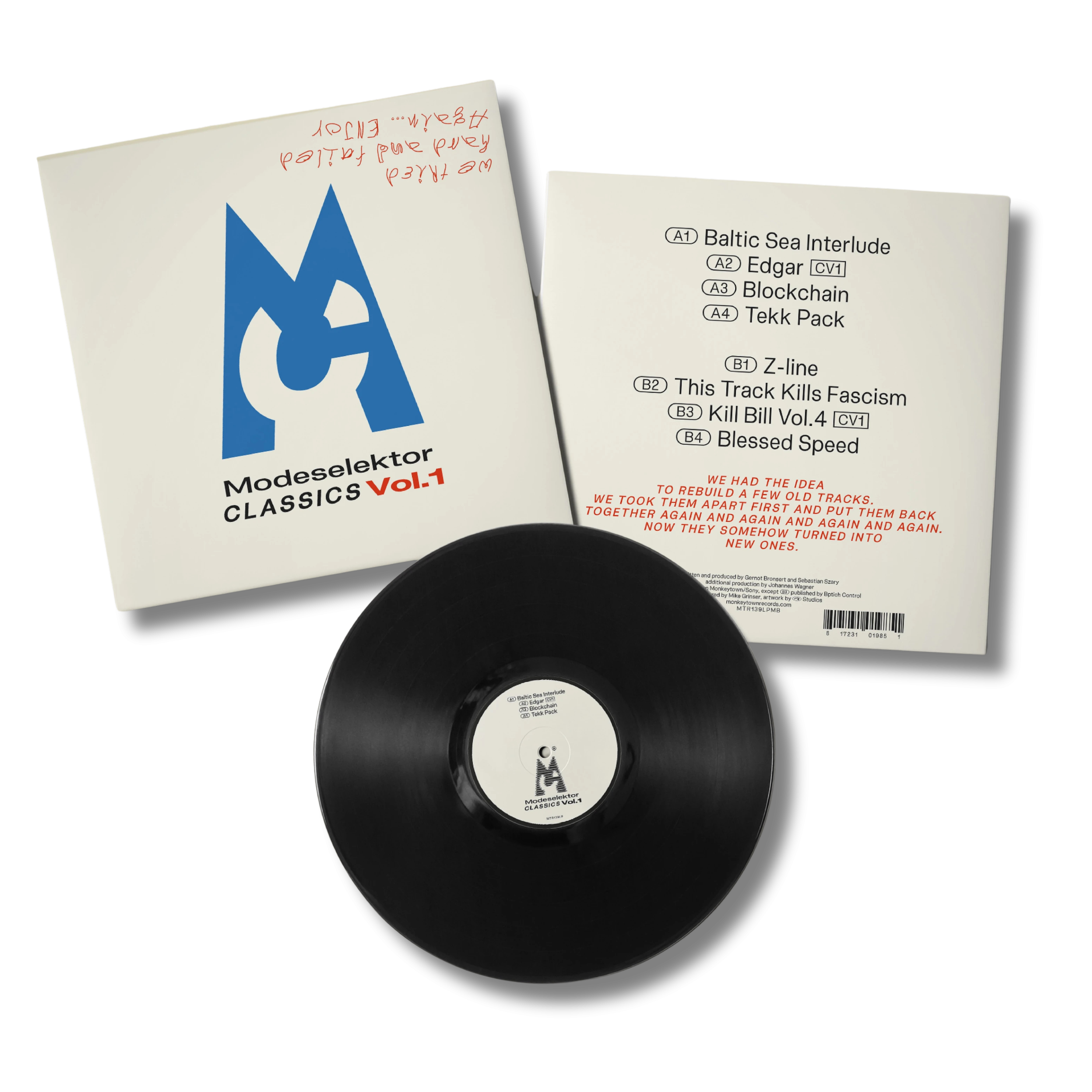 Modeselektor Classics Vol. 1 Black Vinyl LP 443683