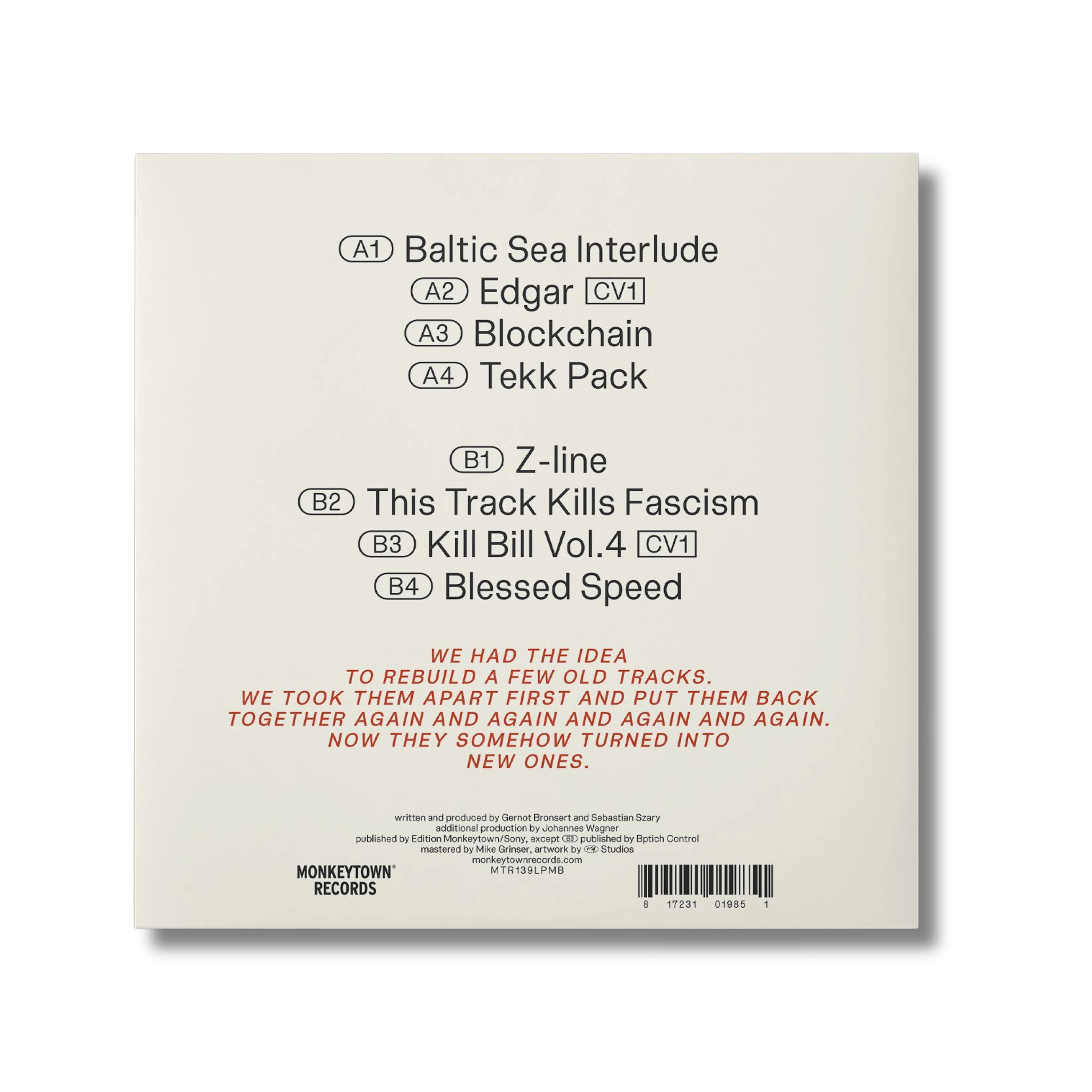 Modeselektor Classics Vol. 1 Black Vinyl LP 443685