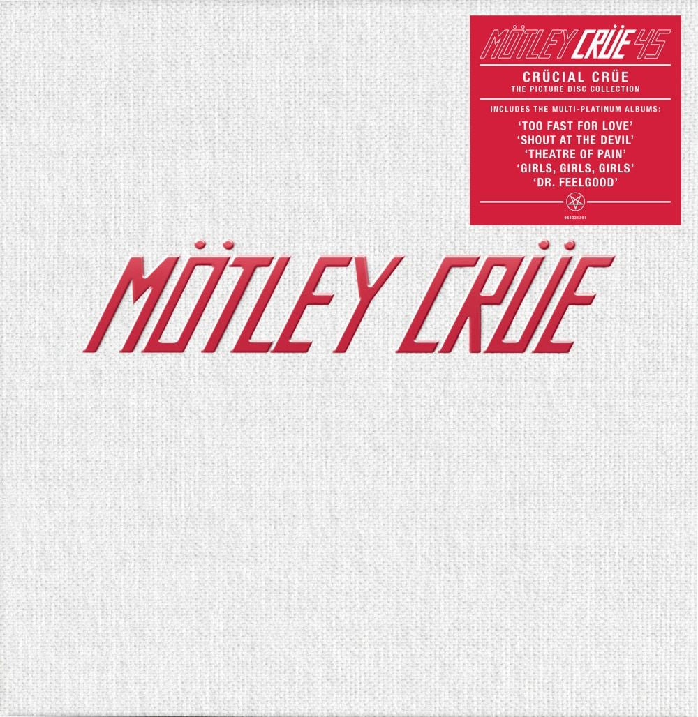 Mötley Crüe Crücial Crüe (45th Anniversary) 5LP Picture Disc Box Set 445577