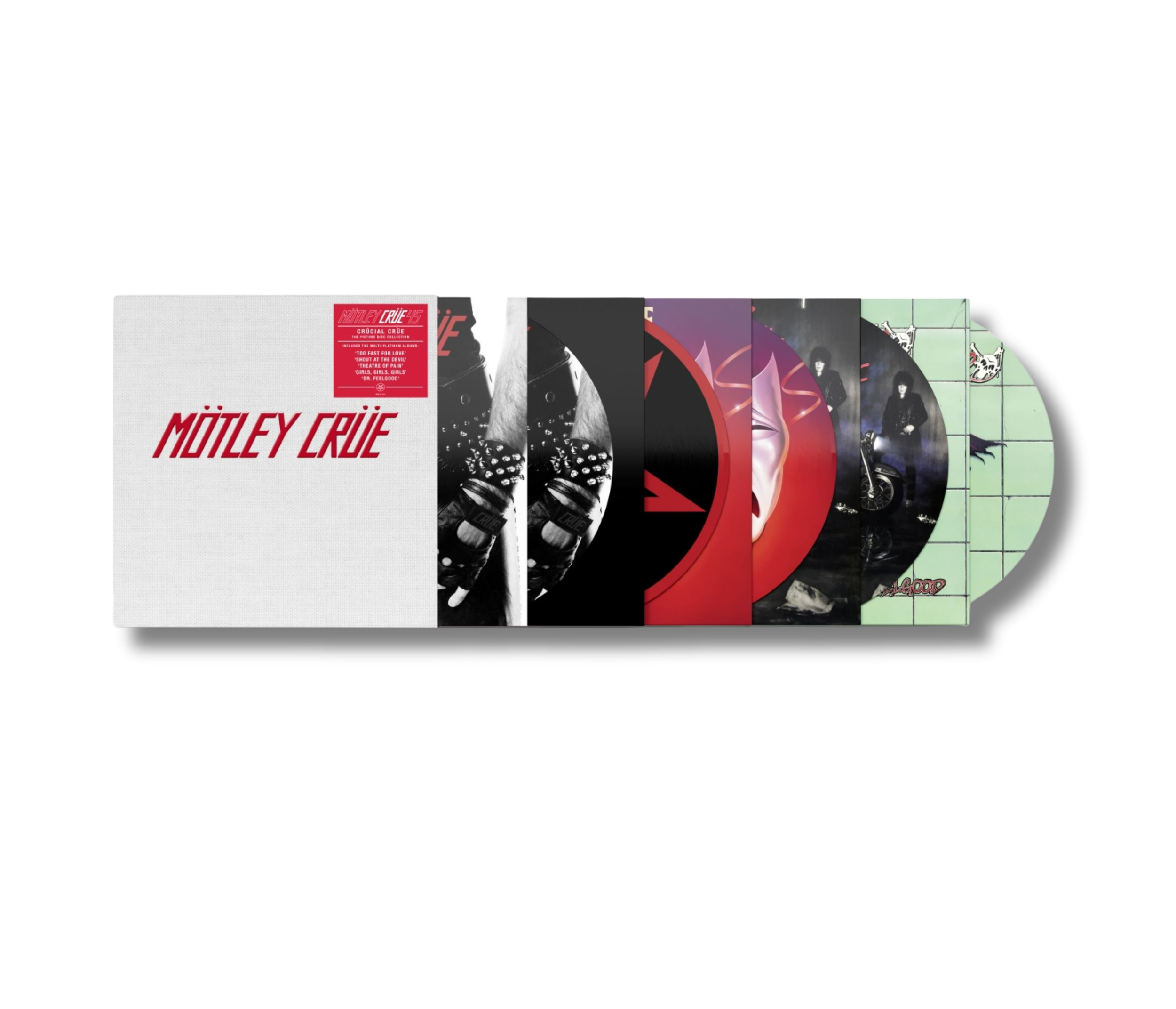 Mötley Crüe Crücial Crüe (45th Anniversary) 5LP Picture Disc Box Set 446055
