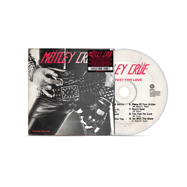 Mötley Crüe - Too Fast For Love (45th Anniversary Collection) (Ltd. Lenticular Cover CD)