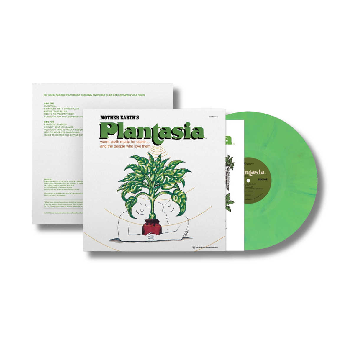 Mort Garson Mother Earth's Plantasia (50th Anniversary Edition) Eco-Green-Vinyl LP 458397