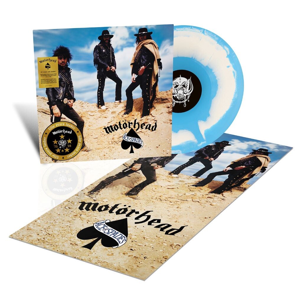 Ace of Spades (50th An. Blue & White Splatter LP)