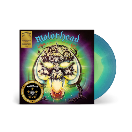 Motörhead Overkill (50th Anniv.Turquoise & Blue Splatter LP) LP - Coloured Vinyl 397210