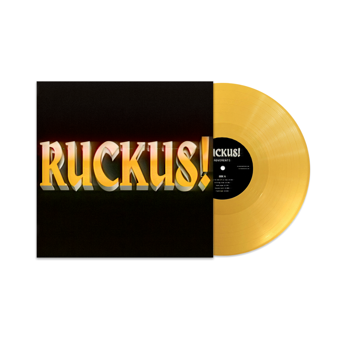Movements RUCKUS! Custard Colored Vinyl LP 299483