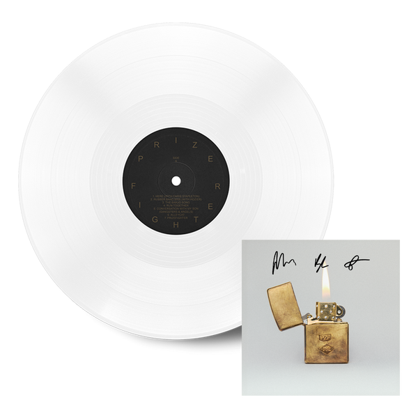 Mumford & Sons - Prizefighter ('Begin Again' White Vinyl + Signed Artcard)
