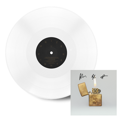 Mumford & Sons Prizefighter 'Begin Again' White Vinyl + Signed Artcard 425542