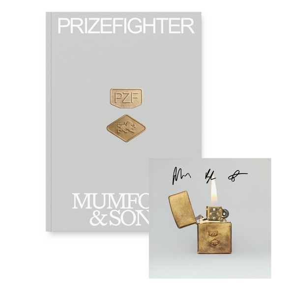 Mumford & Sons - Prizefighter (CD Zine + Signed Artcard)