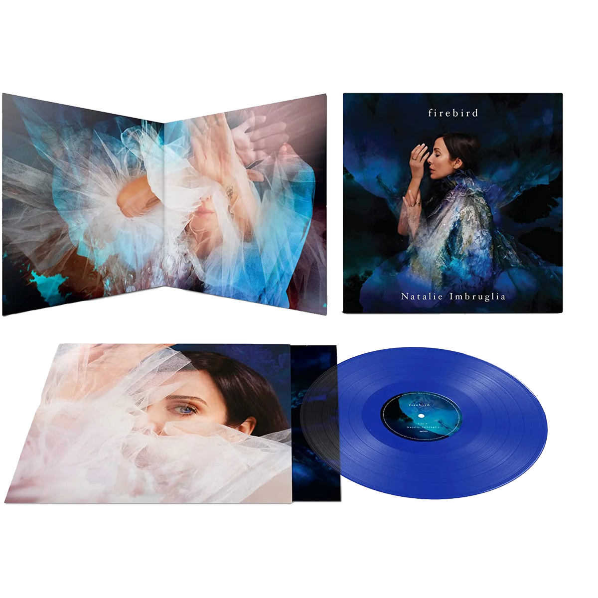 Natalie Imbruglia Firebird Blue Vinyl LP 459649