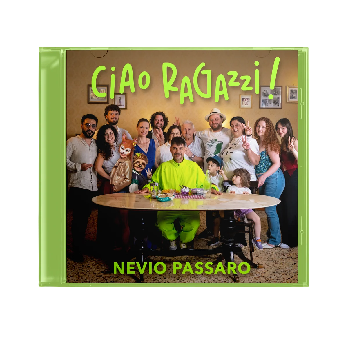 Nevio Passaro Ciao ragazzi!  CD + Signed Artcard + Fruit Shaker + Cap 459943