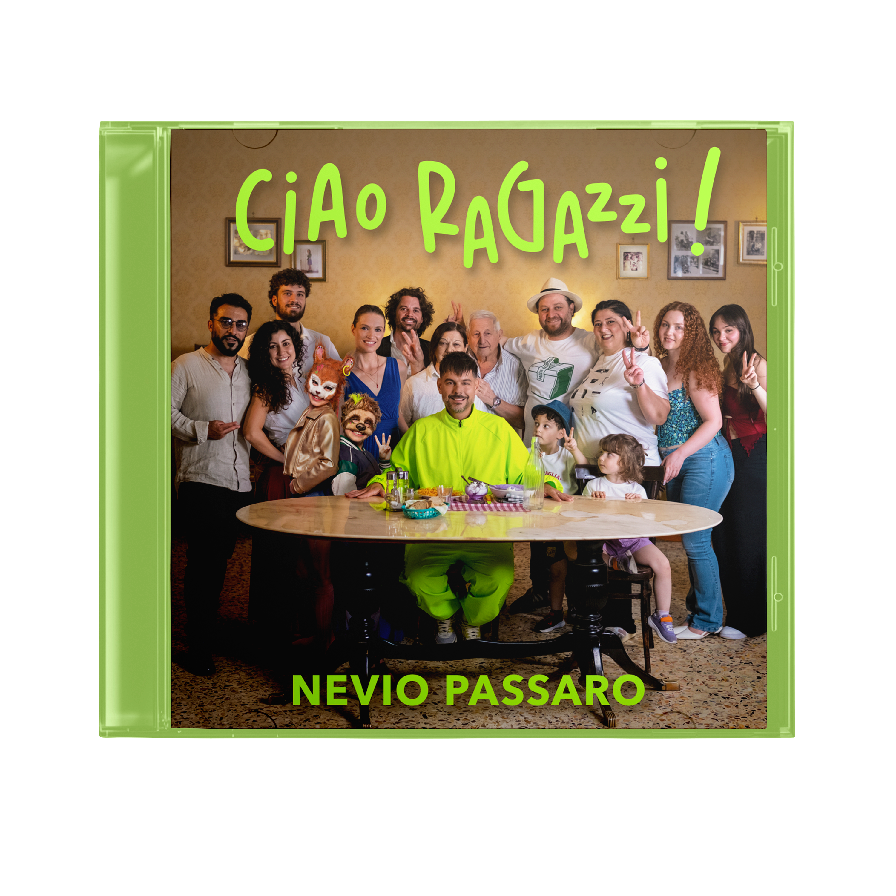 Nevio Ciao ragazzi! CD + Signed Artcard + Fruit Shaker 454333