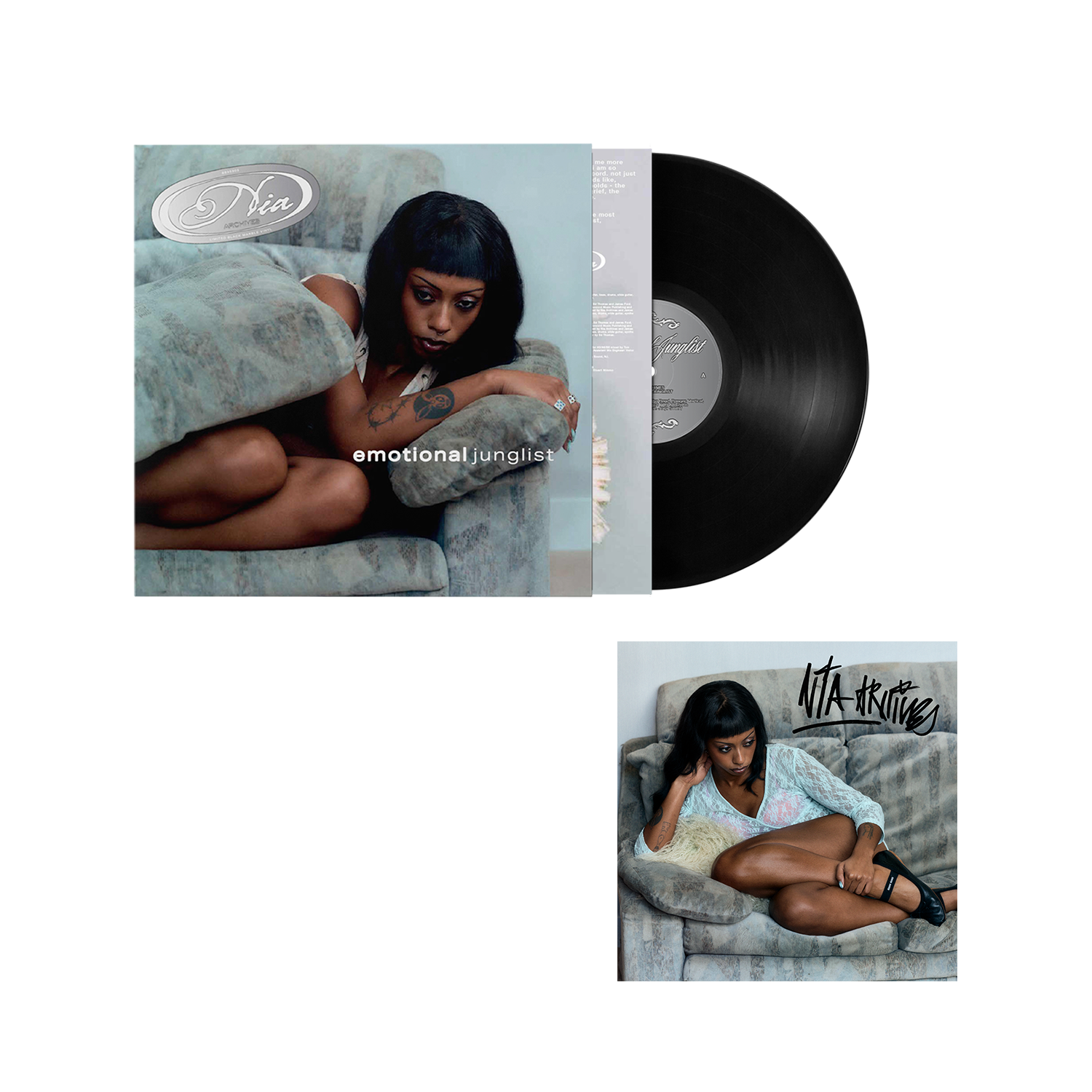 Nia Archives Emotional Junglist Vinyl LP + Signed Art Card 446700