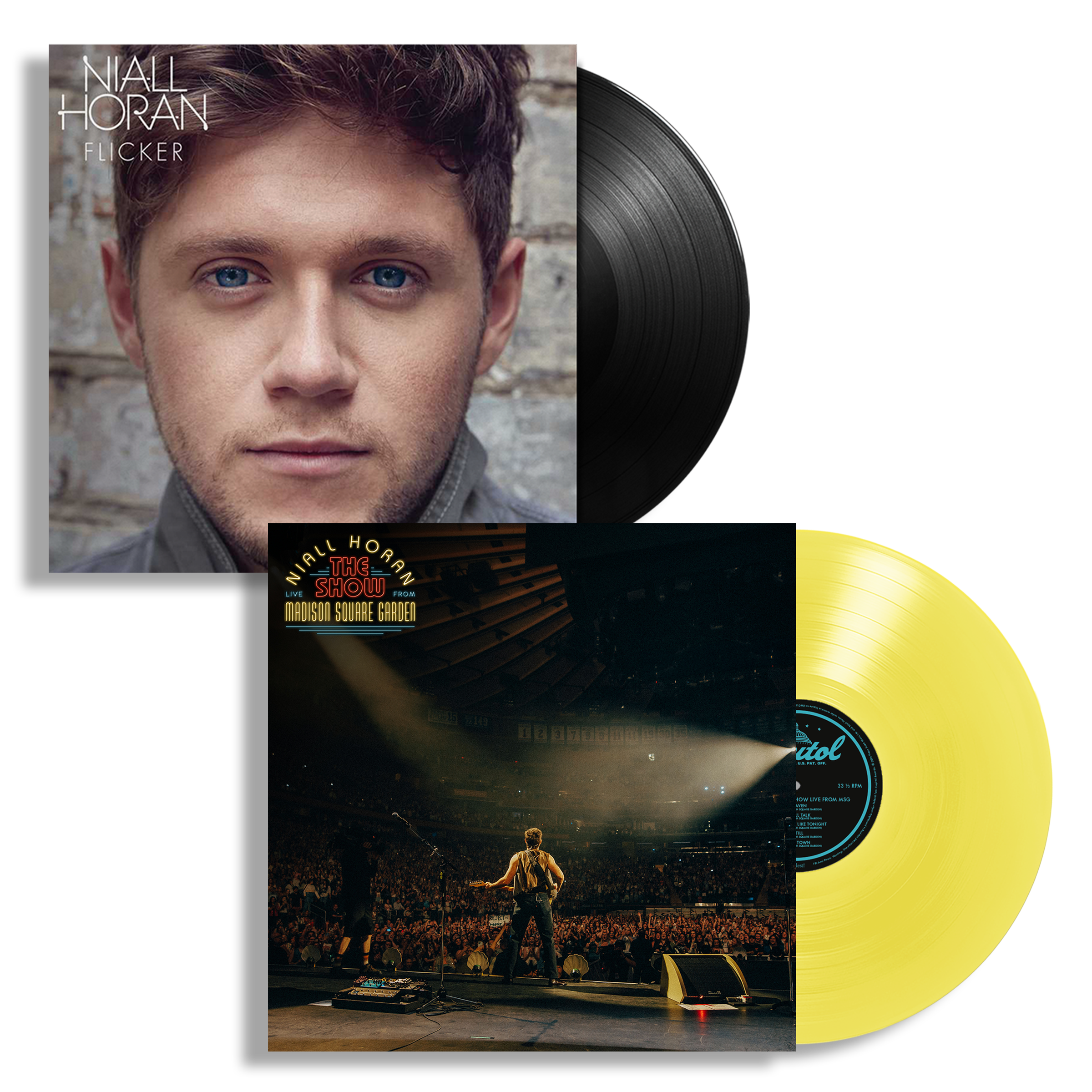 Niall Horan Flicker  LP + ﻿Live at Madison Square Garden LP bundle 376504