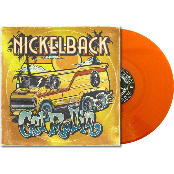 Nickelback - Get Rollin' (LP - Transparent Orange Vinyl)