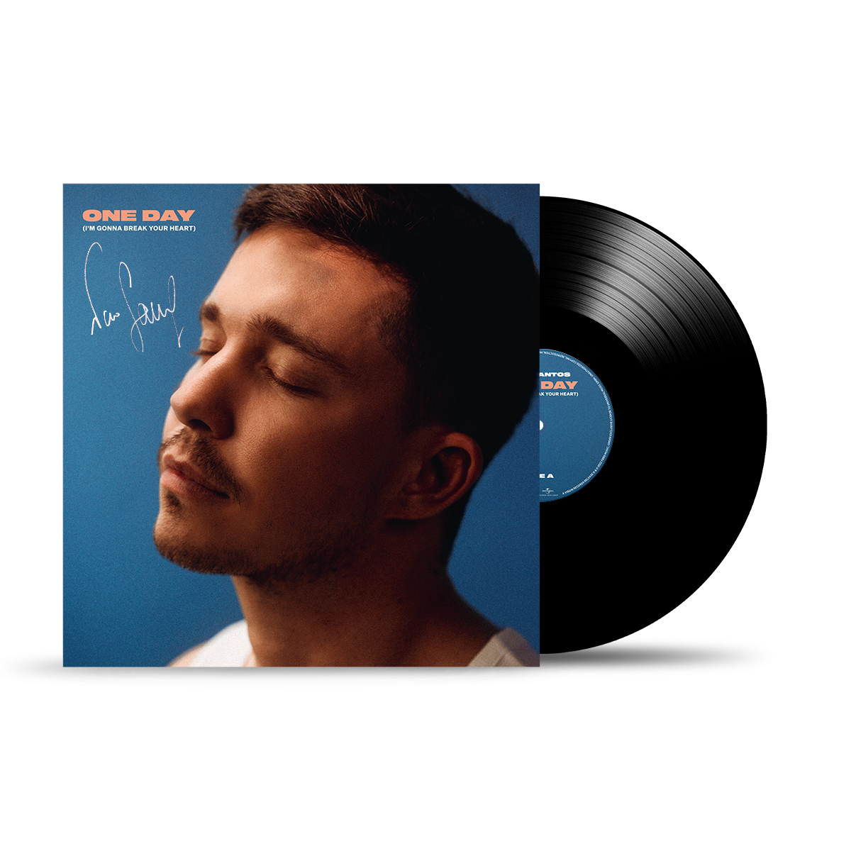 Nico Santos One Day (I'm Gonna Break Your Heart) Handsignierte 7“ Vinyl 248824