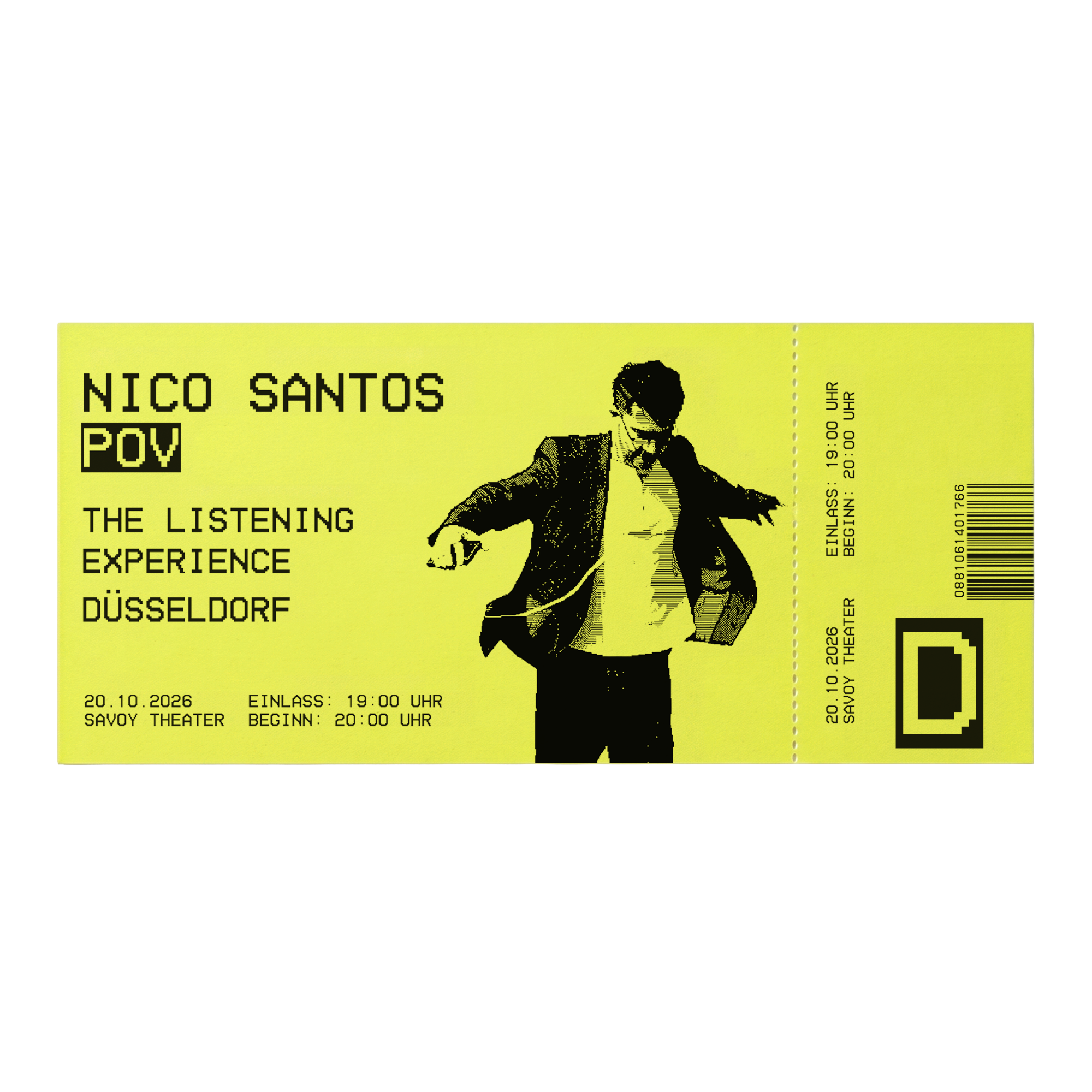 Nico Santos POV CD + Listening Experience Düsseldorf 457575