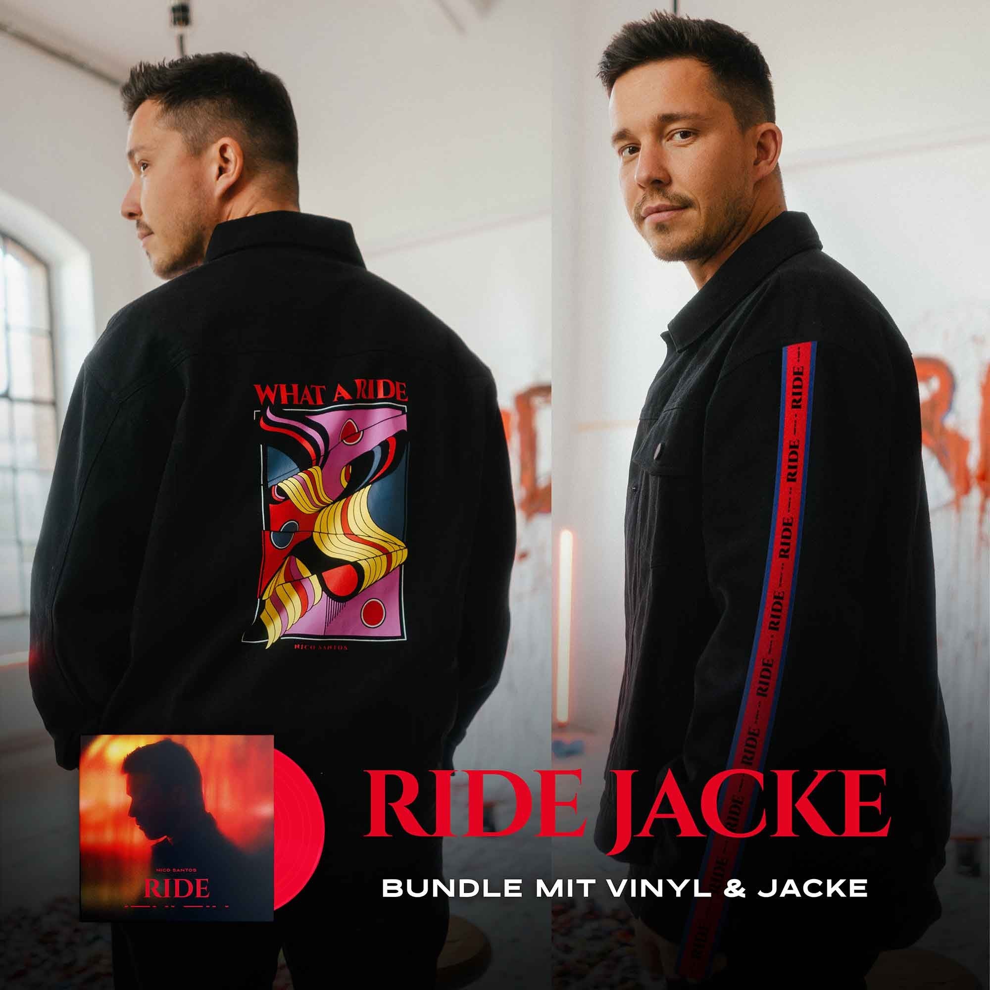 Nico Santos Ride Vinyl + Jeansjacke - Ltd. Edition 291090