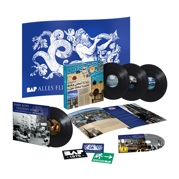 Niedeckens BAP - Alles Fliesst - Geburtstagsedition (Ltd. Vinyl + Flagge) (Vinyl Bundle)