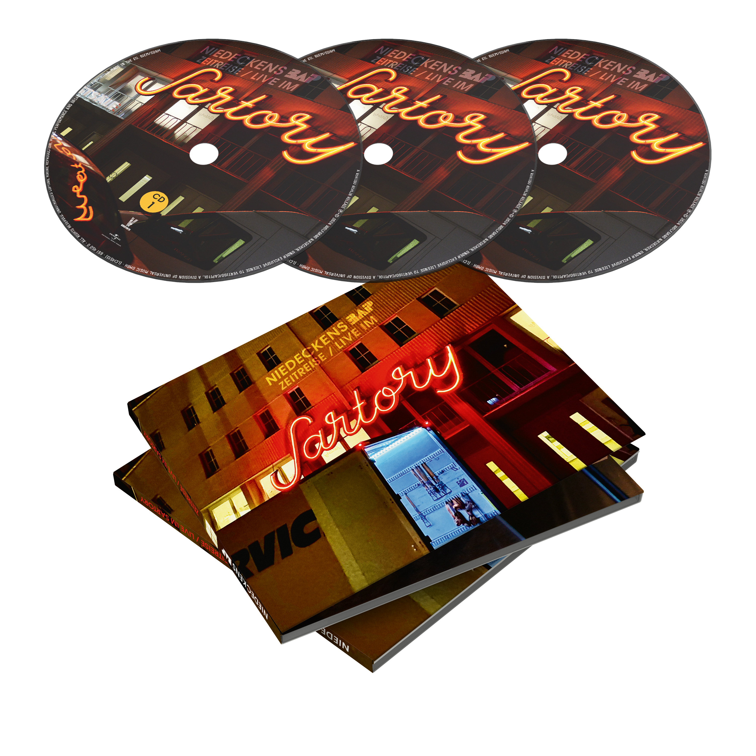 Niedeckens BAP Zeitreise 3CD 349753