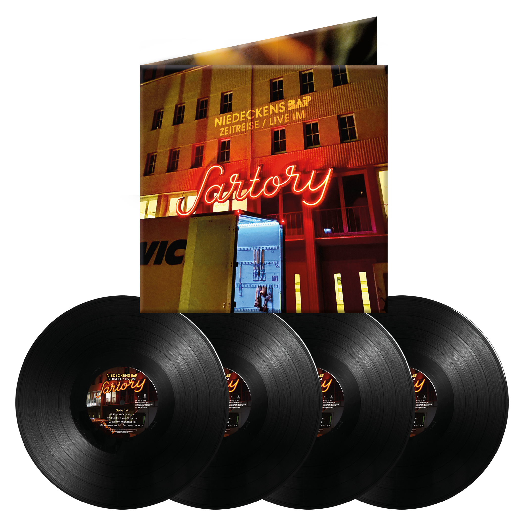 Niedeckens BAP Zeitreise 4LP 349749