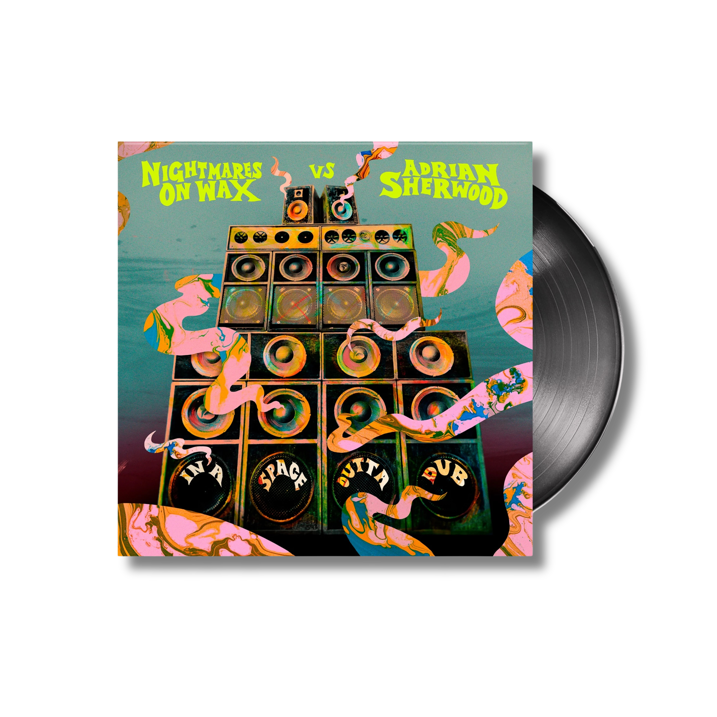 Nightmares On Wax & Adrian Sherwood In A Space Outta Dub Black Vinyl LP 452883