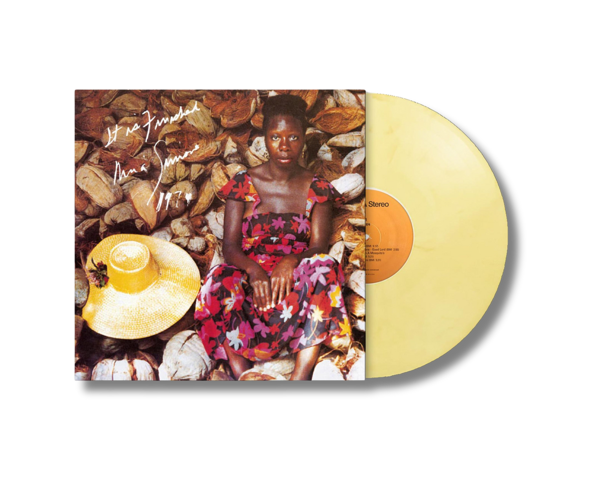 Nina Simone It Is Finished Sunhat Yellow Vinyl LP 460627