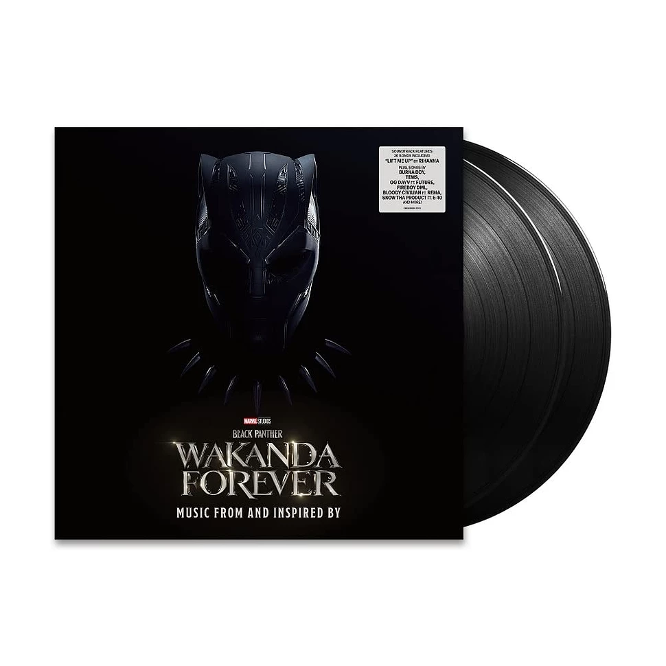 O.S.T. / Various Artists Black Panther: Wakanda Forever - Music From and Inspired By Ltd. 2LP Black Ice 313959